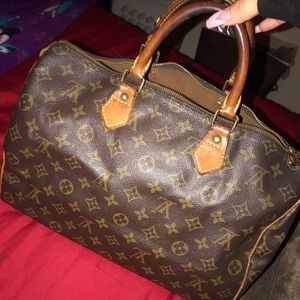 Authentic Louis Vuitton speedy 35